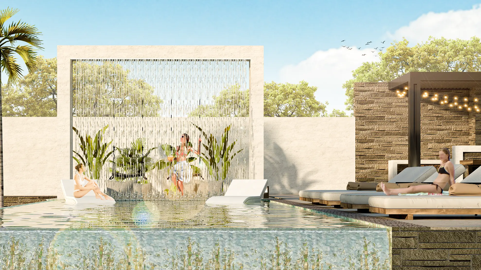 Photo beautifully arranged places